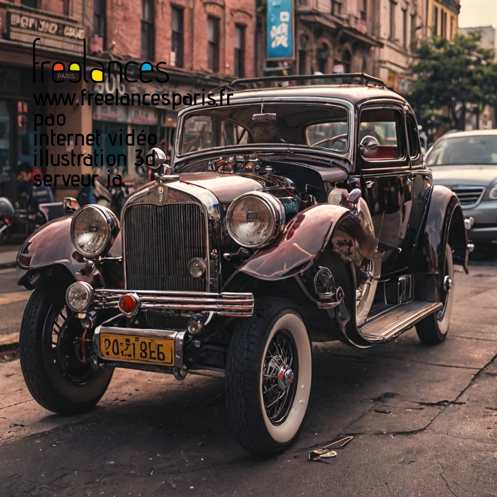 Pao mise en page internet vidéo illustration 3d serveur IA générative AI freelance paris studio de création magazines bhzn1fw0